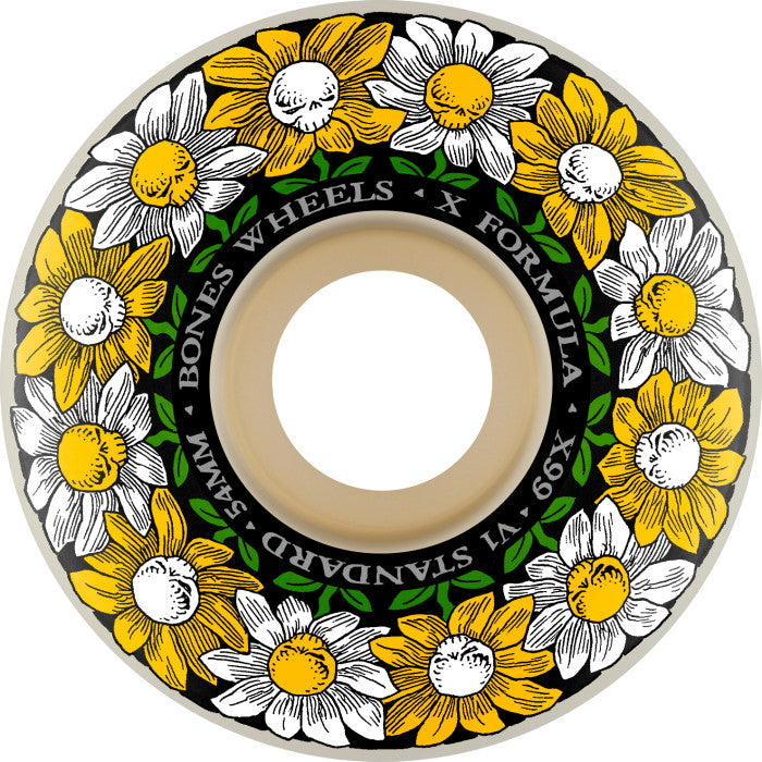 Bones Pushing Up Daisies XF Wheels 99A - 52mm