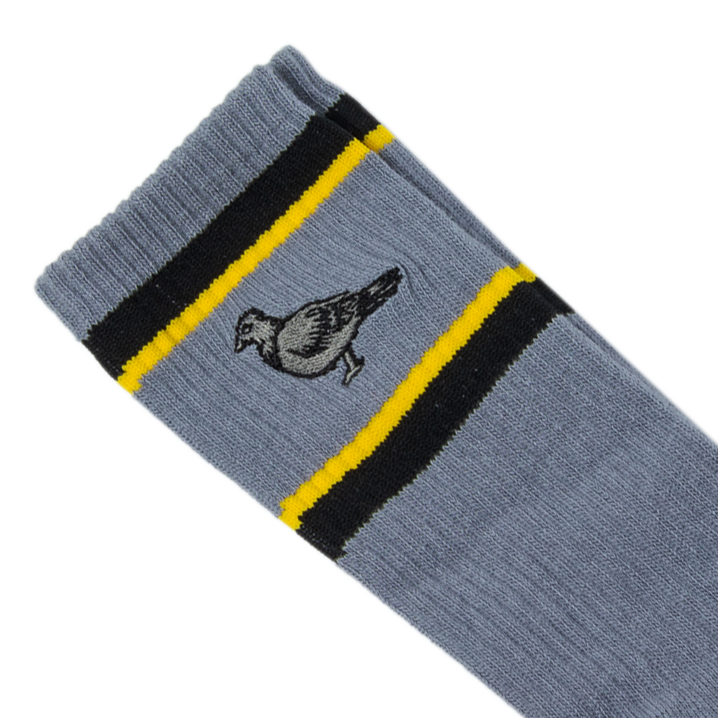Anti-Hero Basic Pigeon Socks - Grey/Yellow