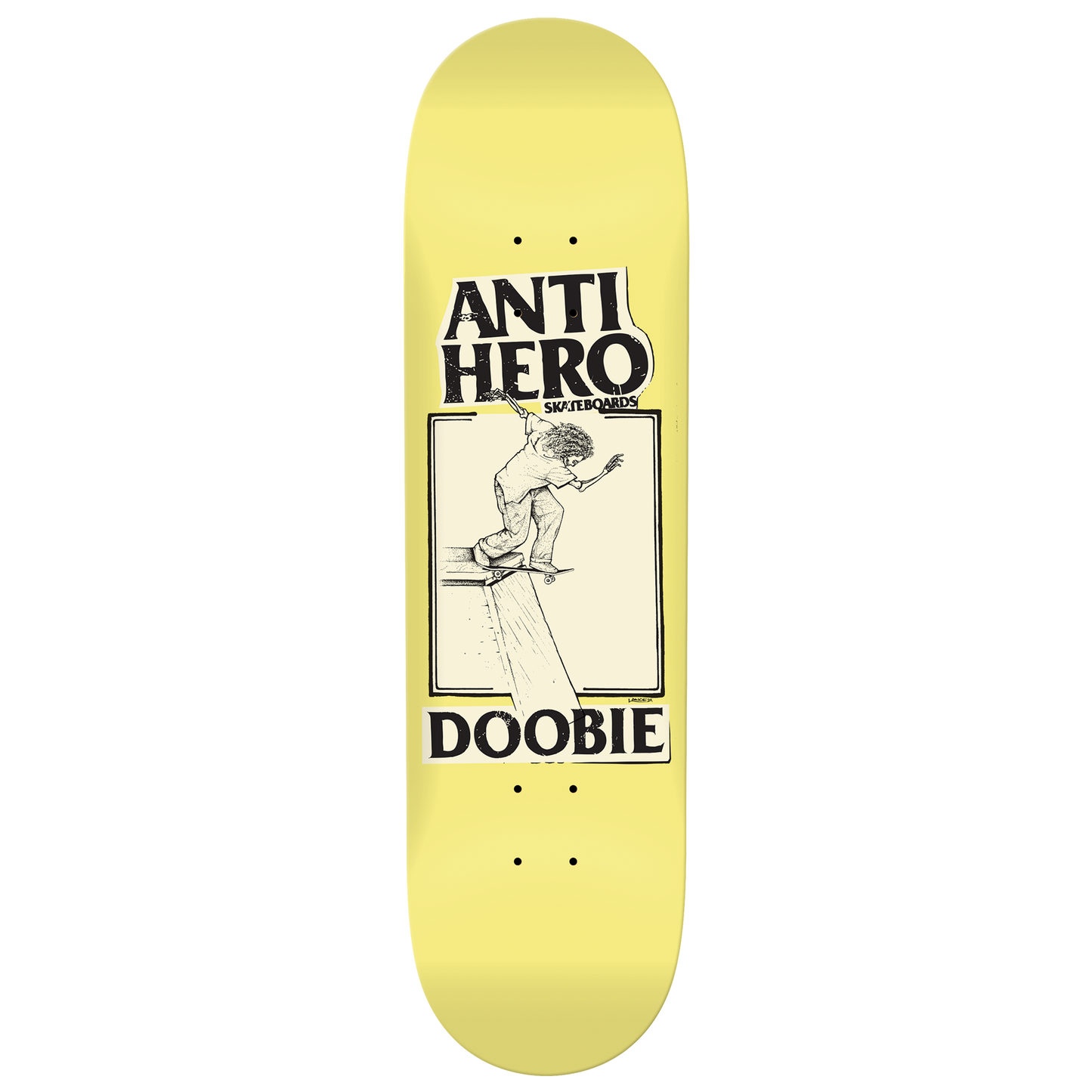 Anti-Hero Doobie Lance Deck - 8.75
