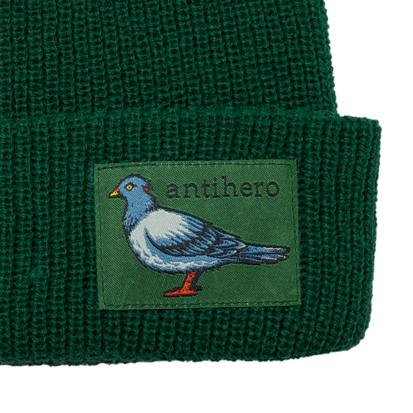 Anti-Hero Lil Pigeon Label Beanie - Green