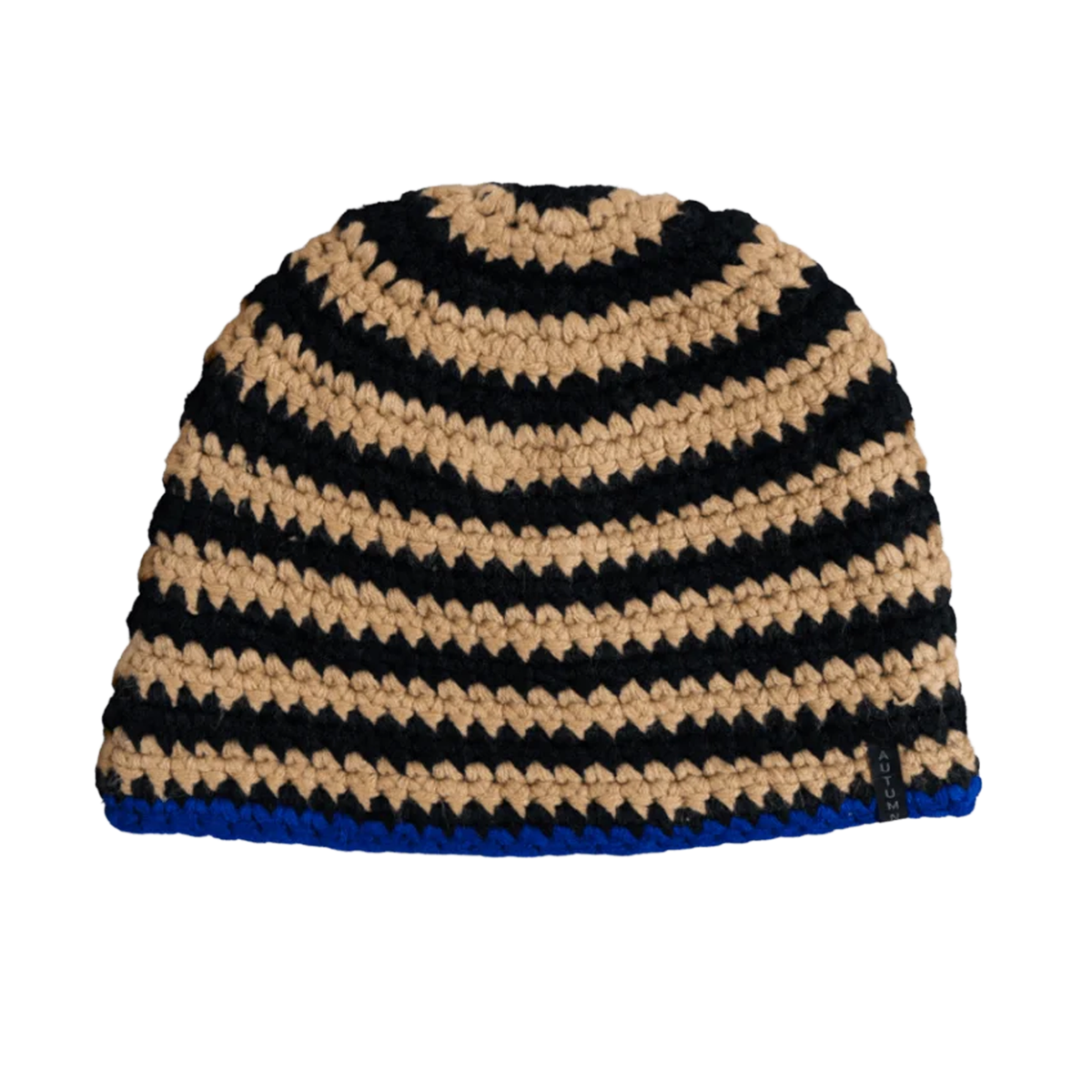 Autumn Crochet Beanie - Black