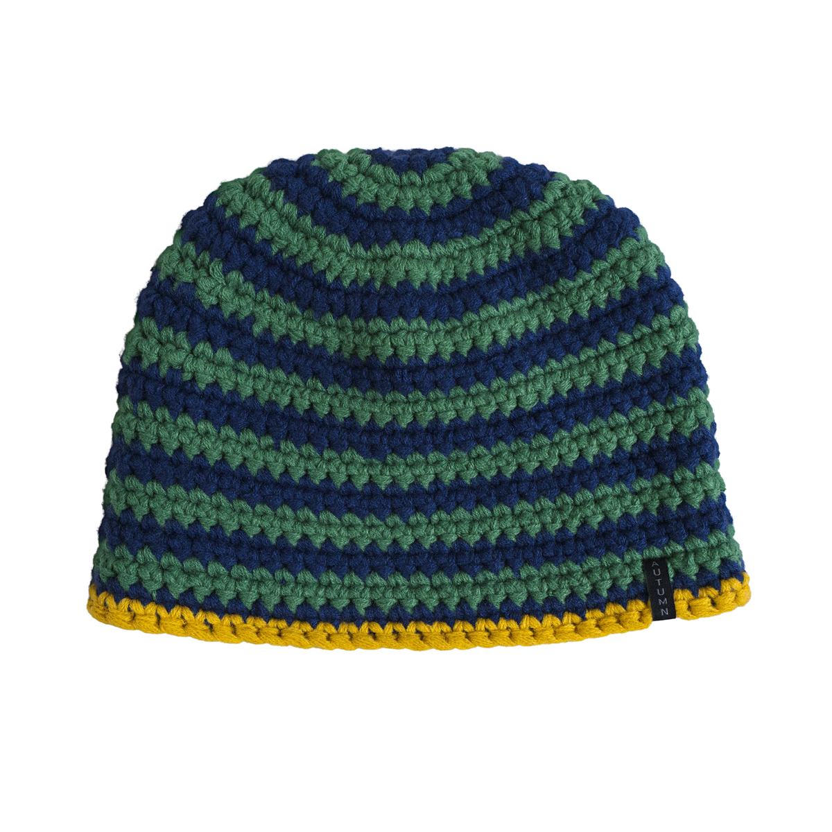 Autumn Crochet Beanie - Navy