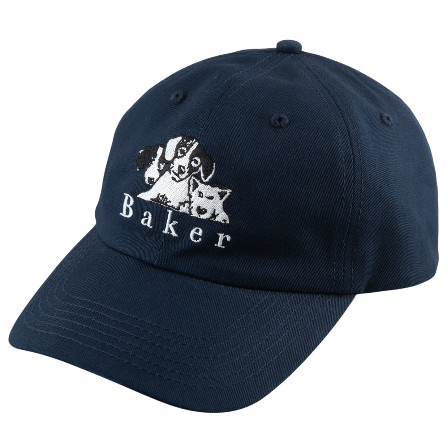 Baker Where My Dawgs At? Snapback Hat - Navy