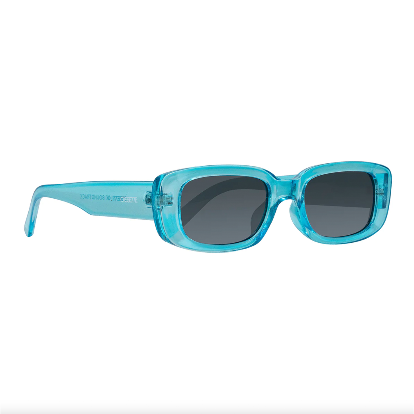 Cassette Soundtrack Sunglasses - Bali Blue / Smoke Lens