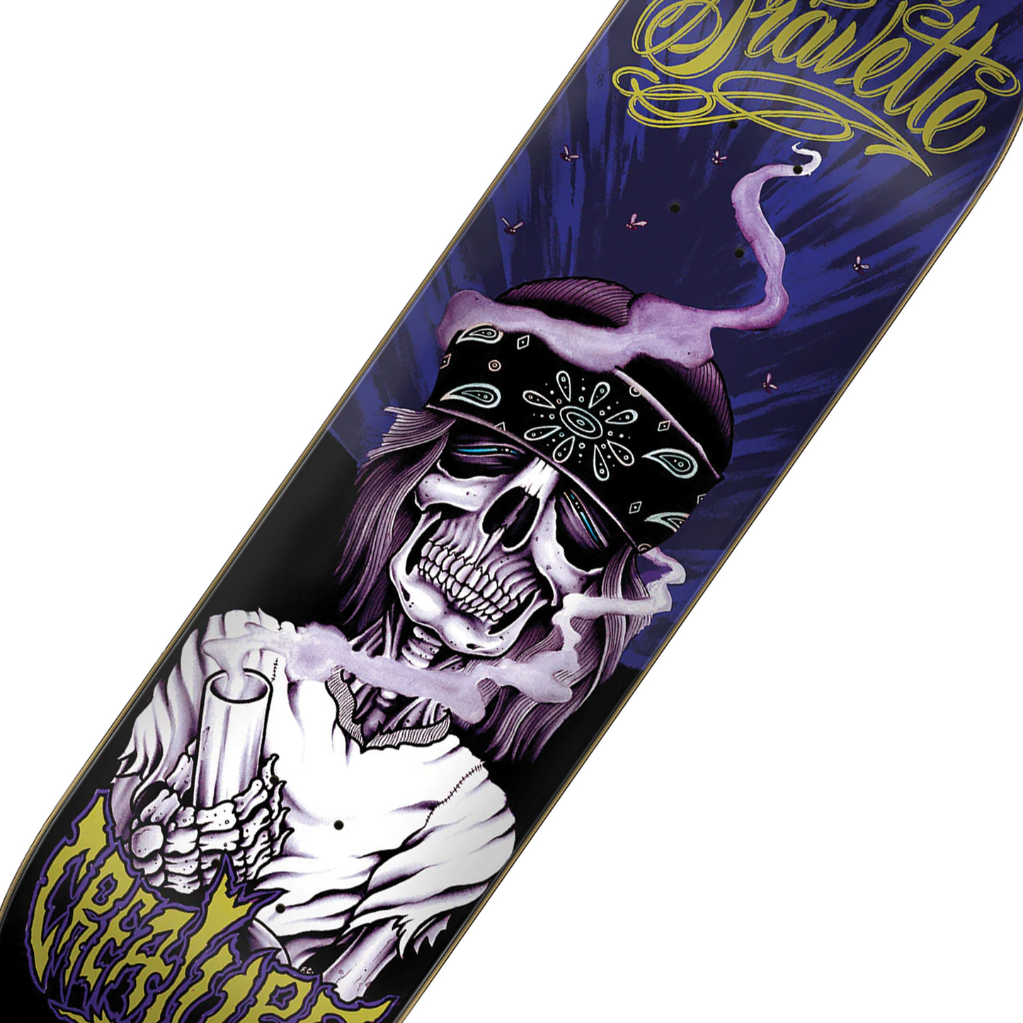 Creature David Gravette Hippie Skull Deck - 8.3