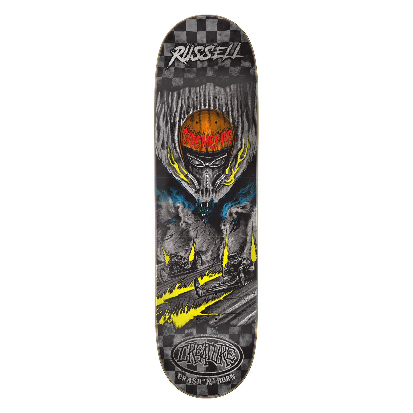Creature Russell Crash and Burn Deck - 8.5