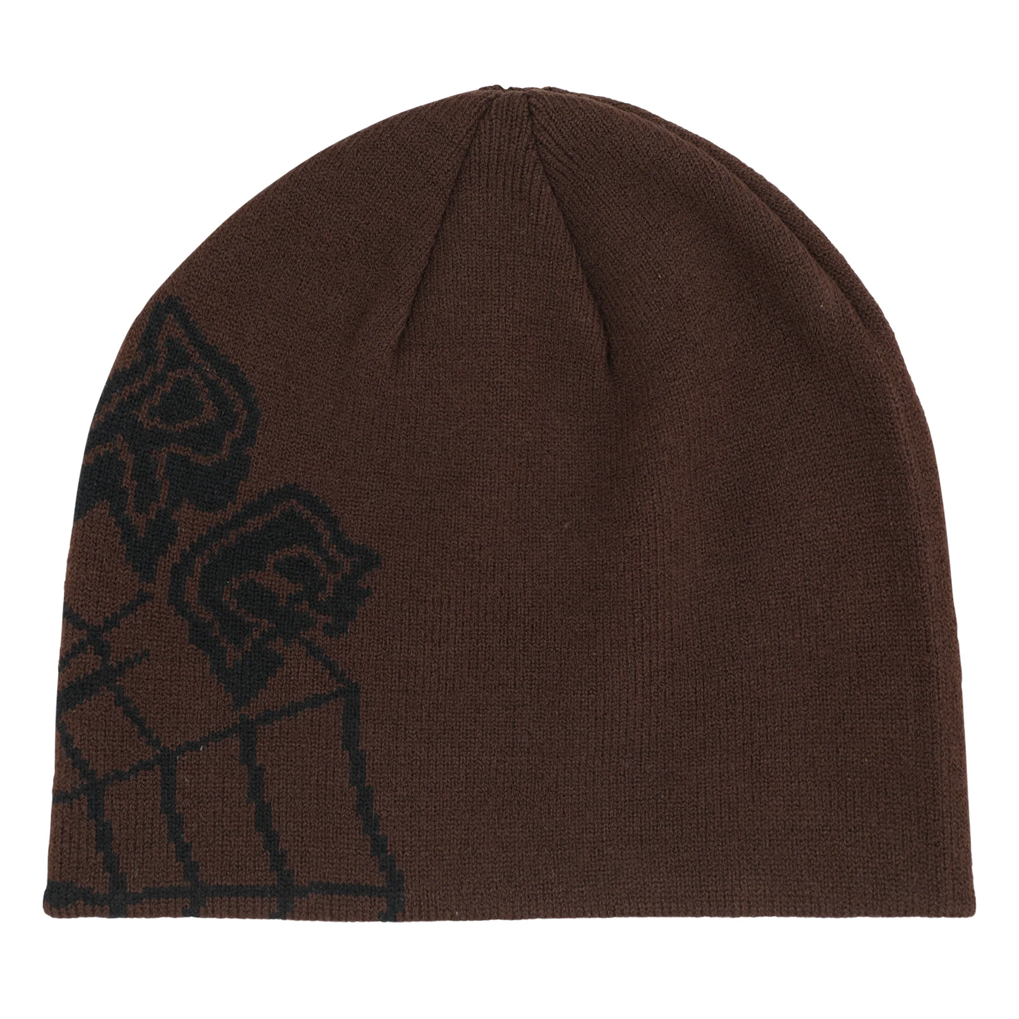 Creature Web Skully Beanie - Brown