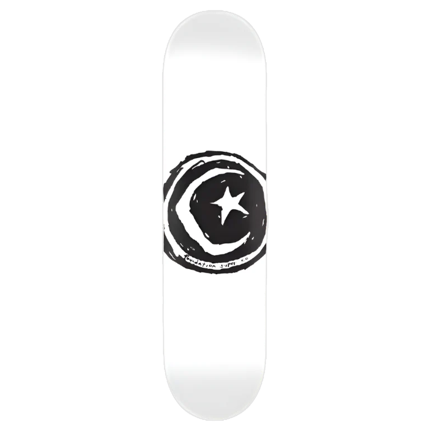 Foundation Star & Moon White Deck - 8.38