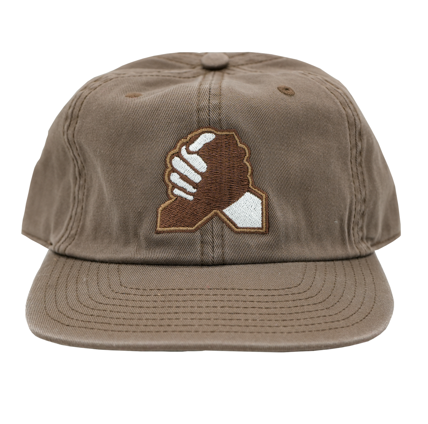 United Hands Hat - Brown