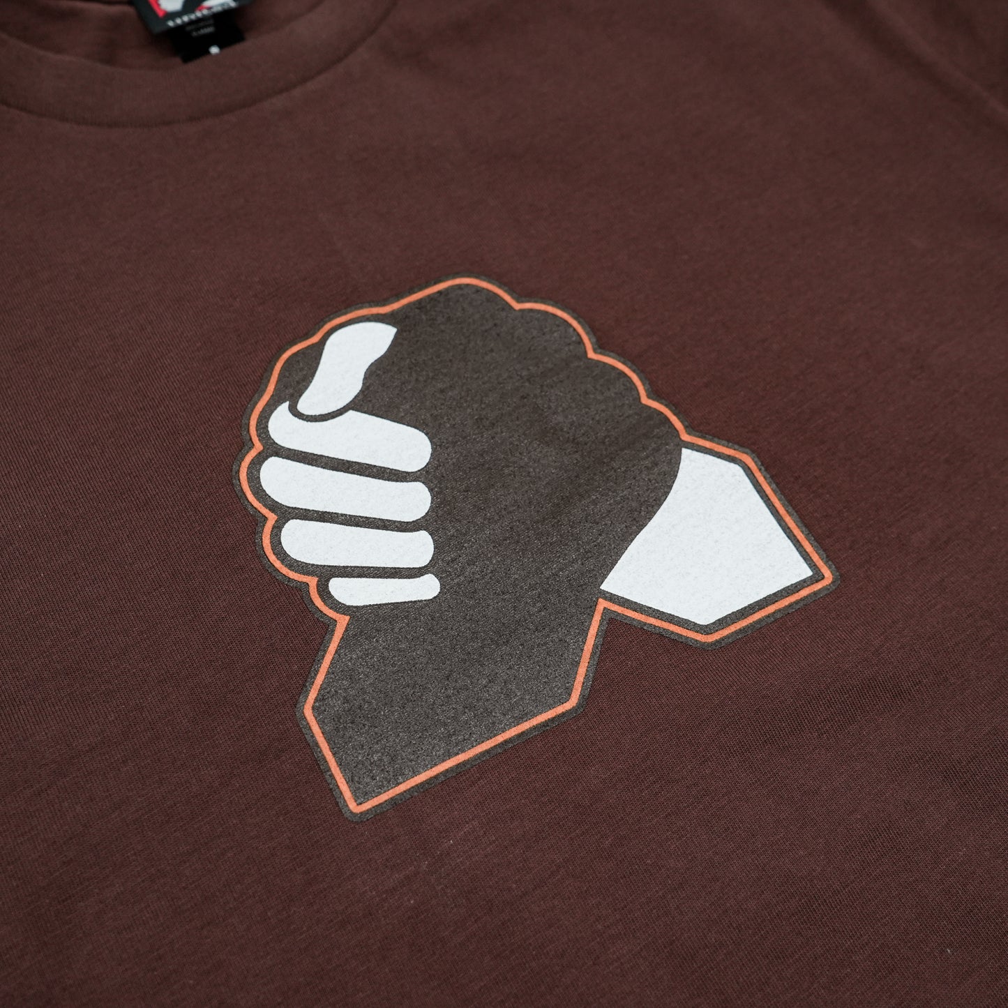 United Hands Tee - Brown