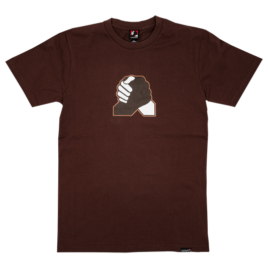 United Hands Tee - Brown