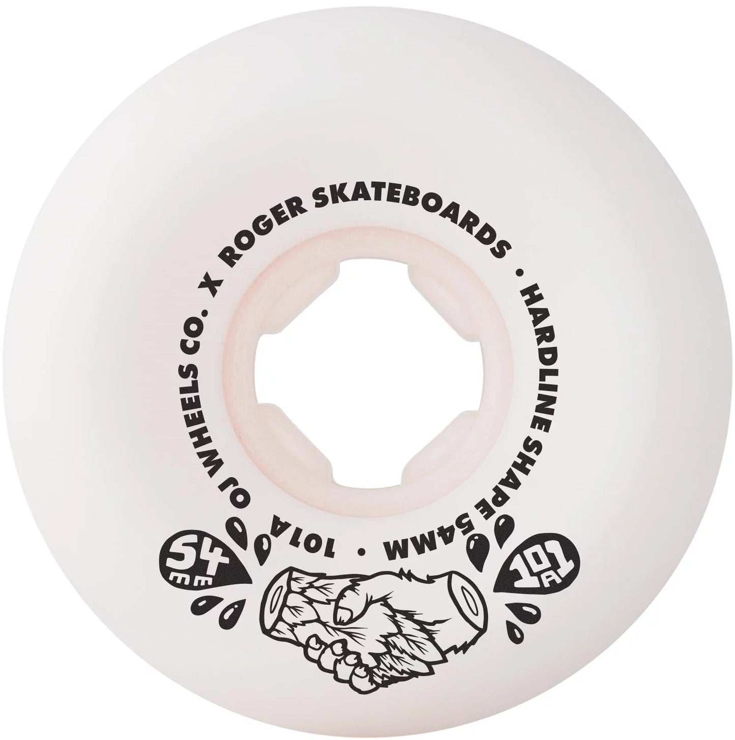 OJ Wheels Roger Skate Co Hardline Elite 101a - 54mm