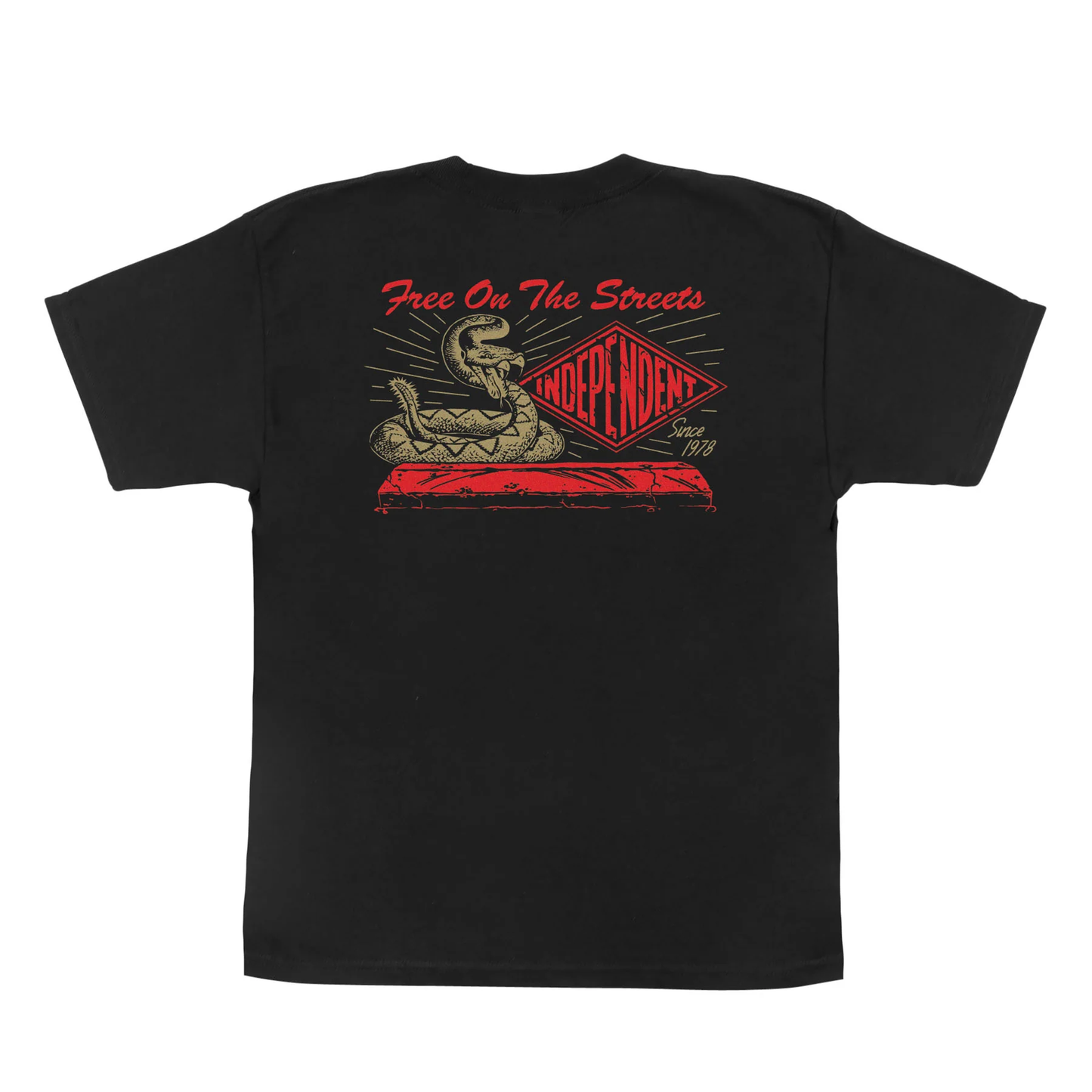 Independent Snake Bite Youth Tee - Black