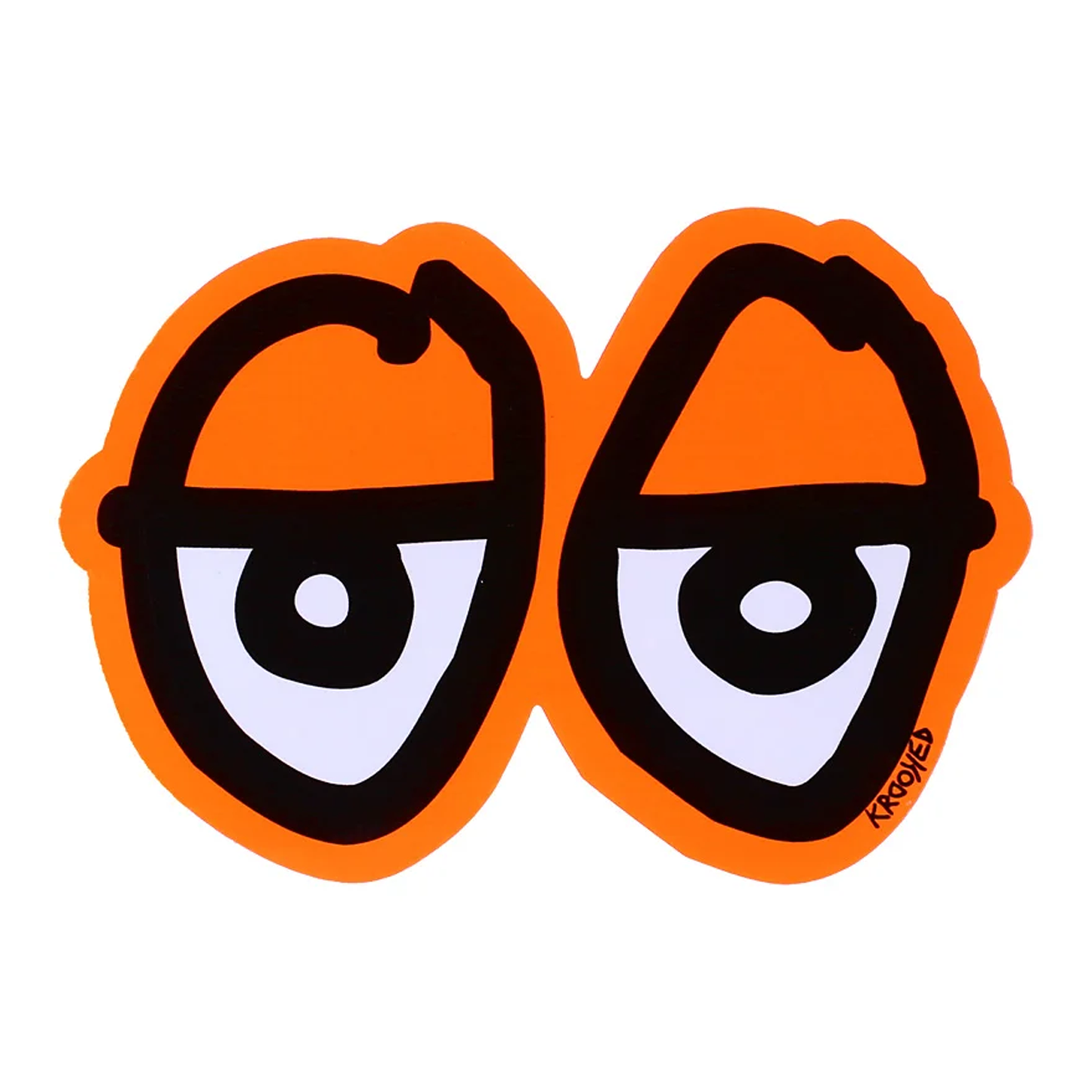 Krooked Eyes Sticker - Assorted Colors