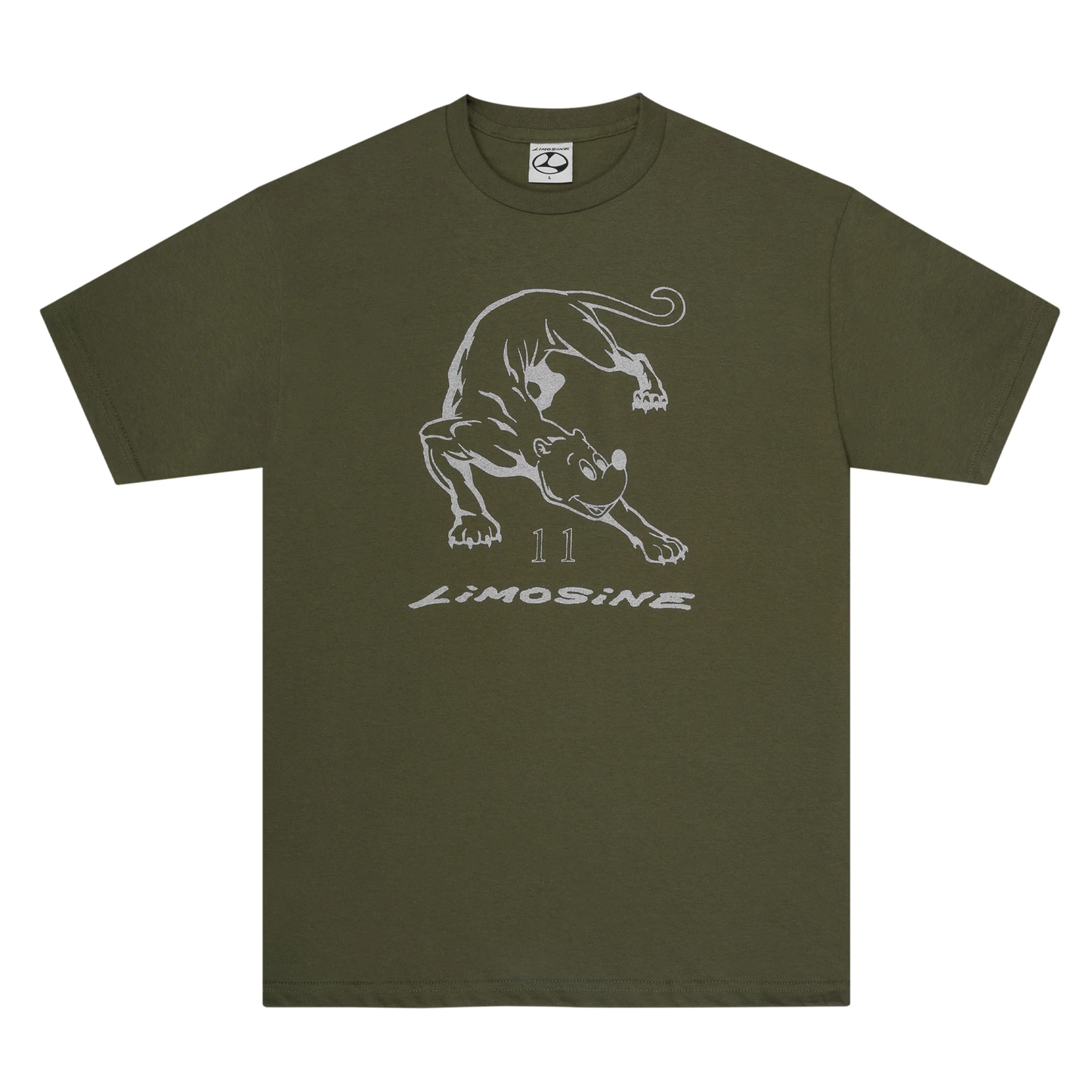 Limosine Panther Tee - Olive