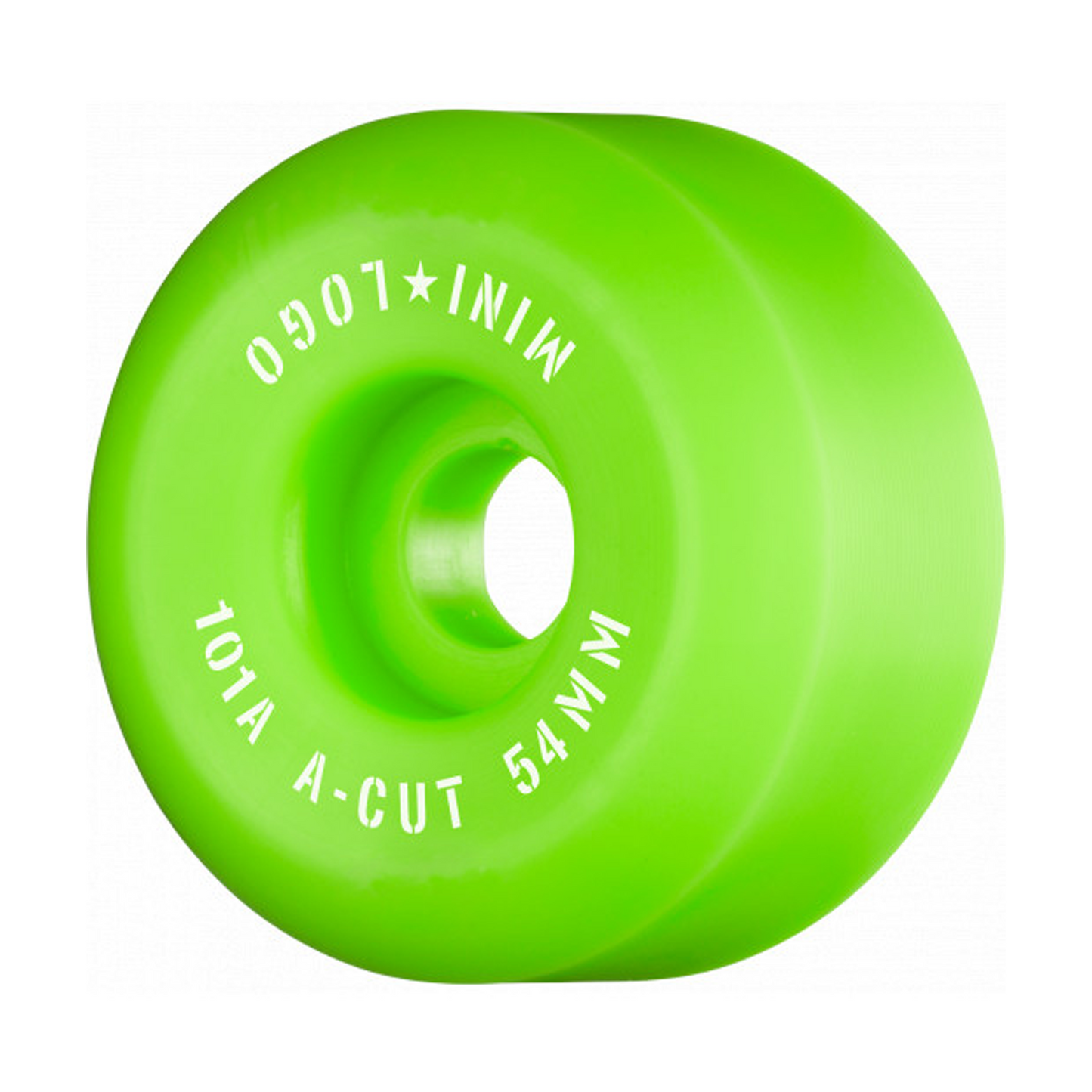 Mini Logo A-Cut Green Wheels 101a - Assorted Sizes