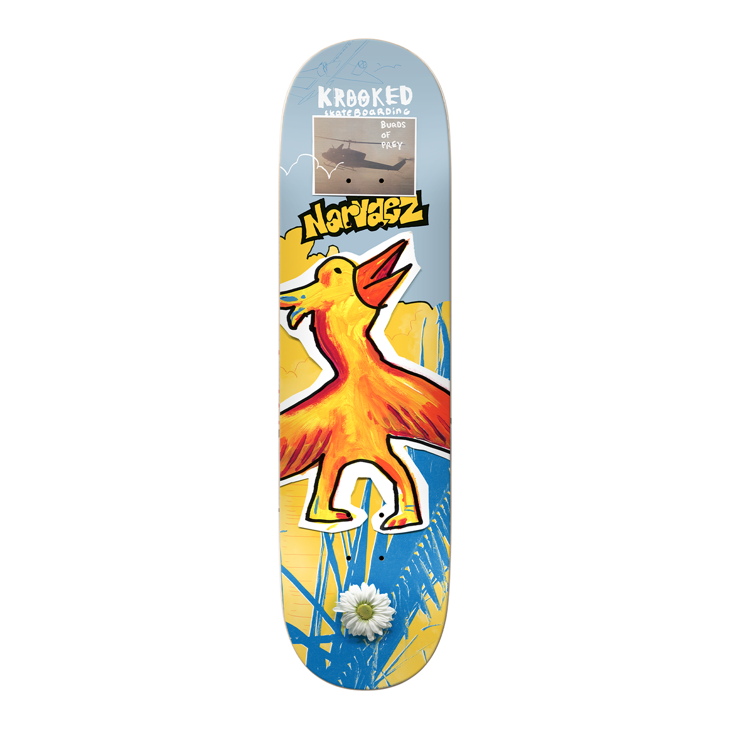 Krooked Narvaez Burds Deck - 8.38