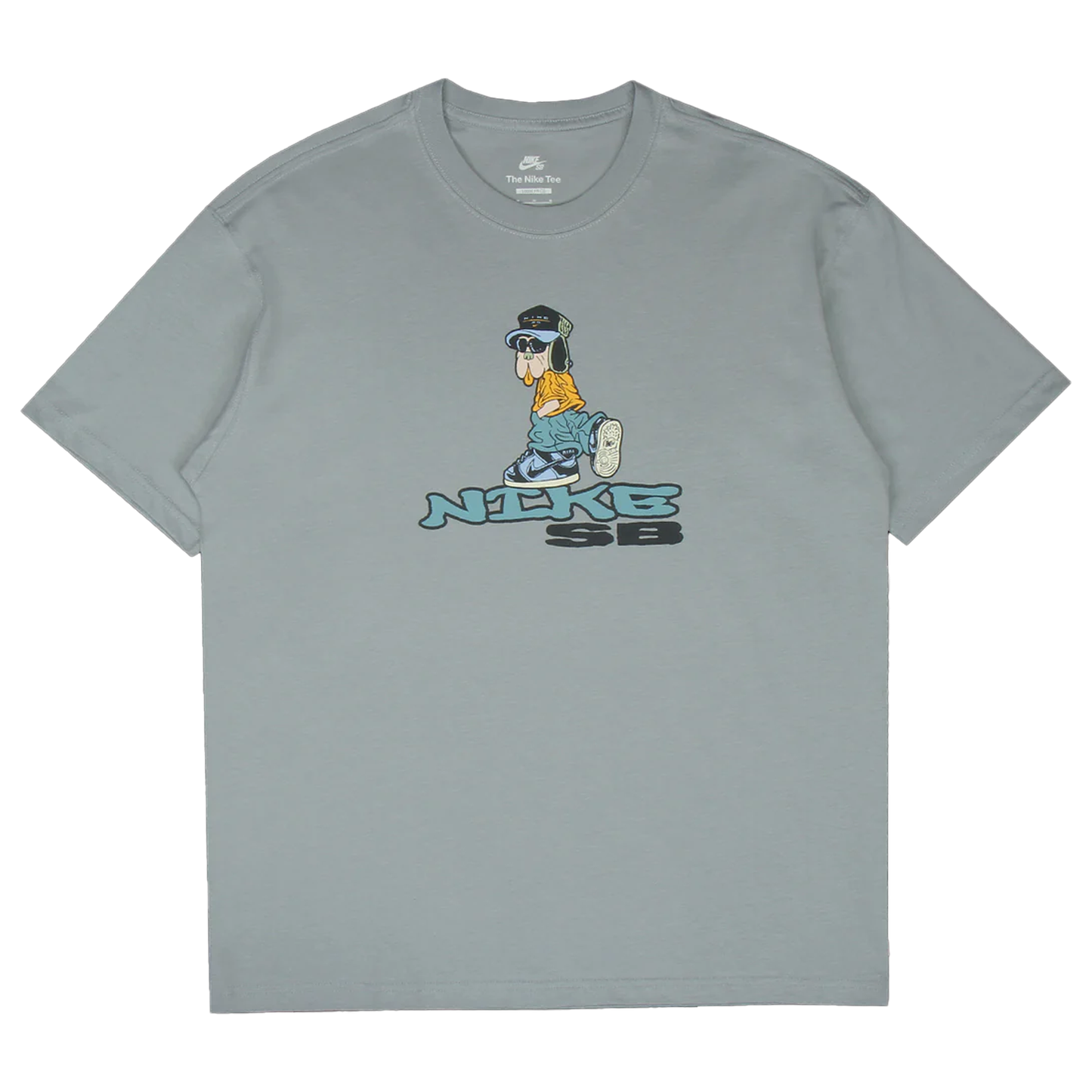 Nike SB Max90 Dunk Dog Tee - Wolf Grey