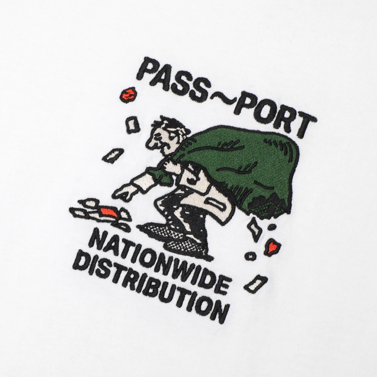 Passport Distribution Tee - White