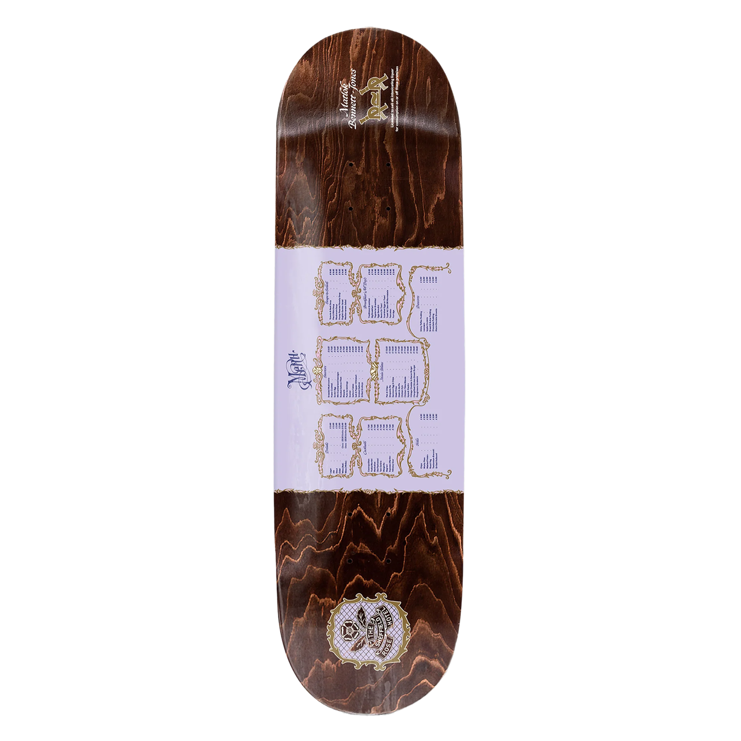 Passport Matlock Bennett-Jones Menu Deck - 8.5