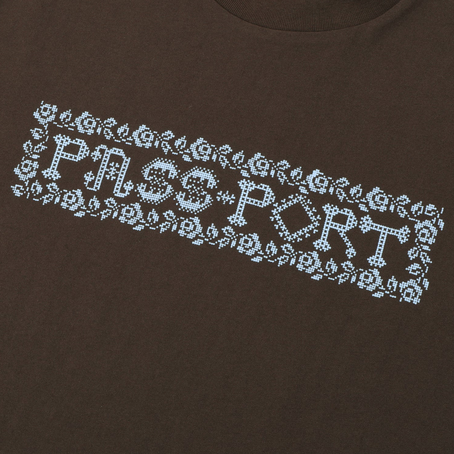 Passport Rosary Tee - Bark