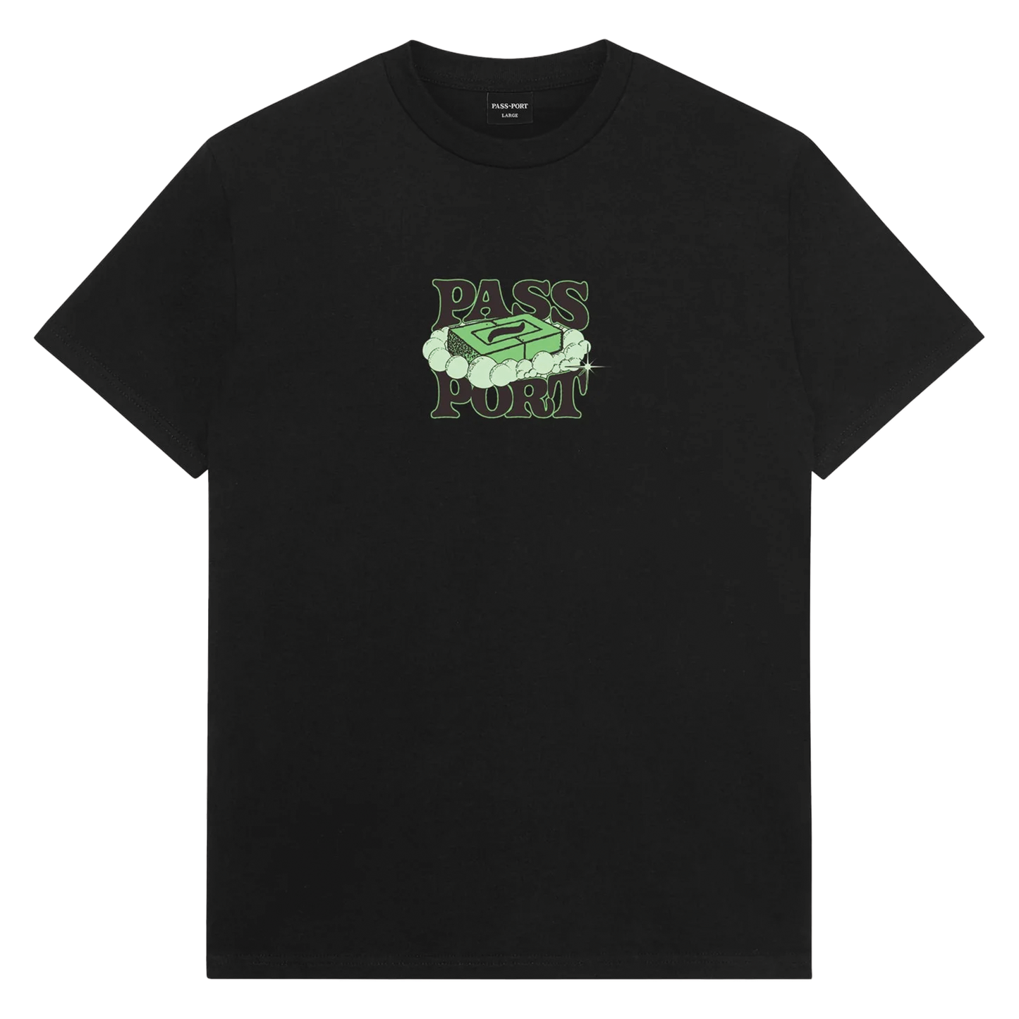 Passport Soap Tee - Black