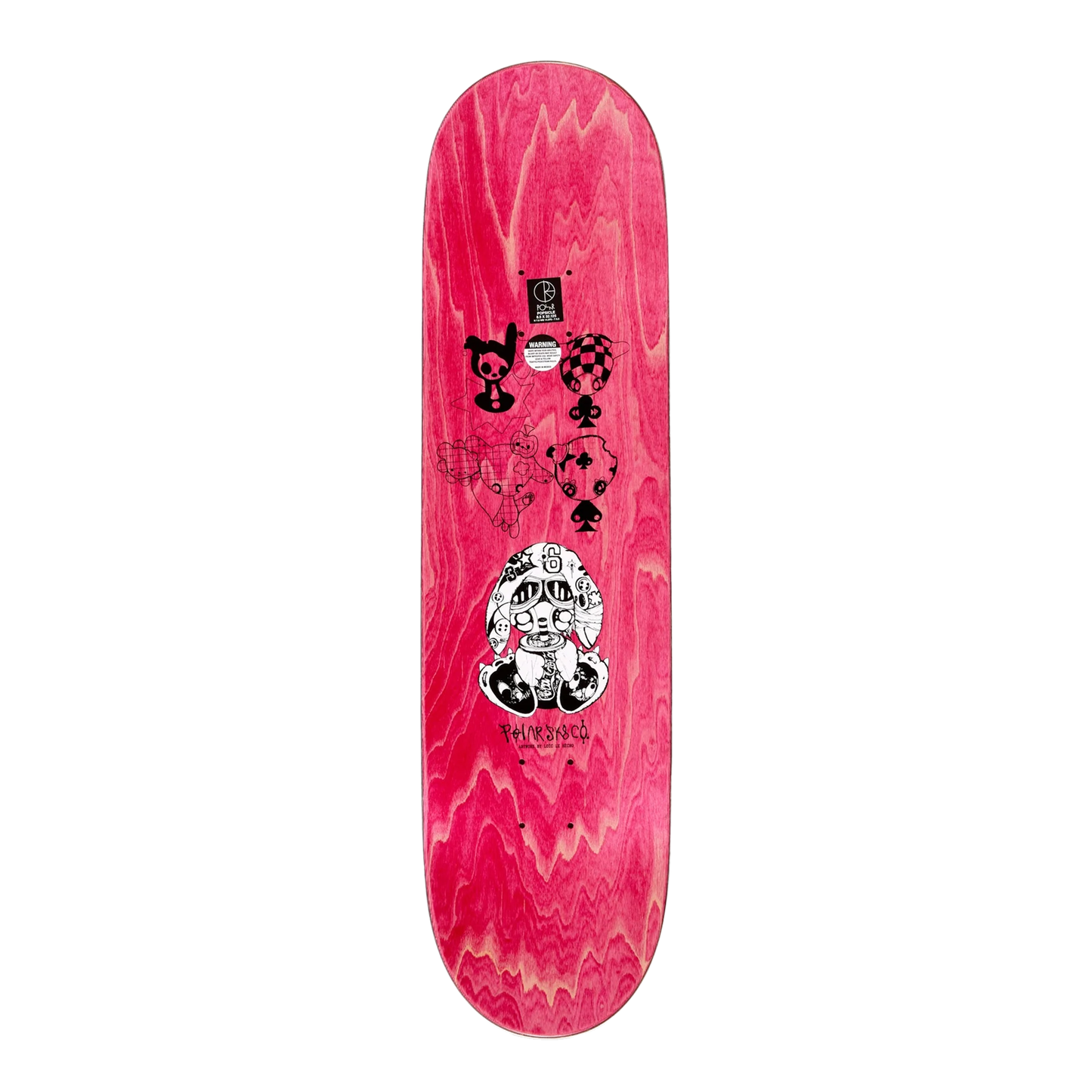 Polar Jamie Platt Casino Deck - 8.5