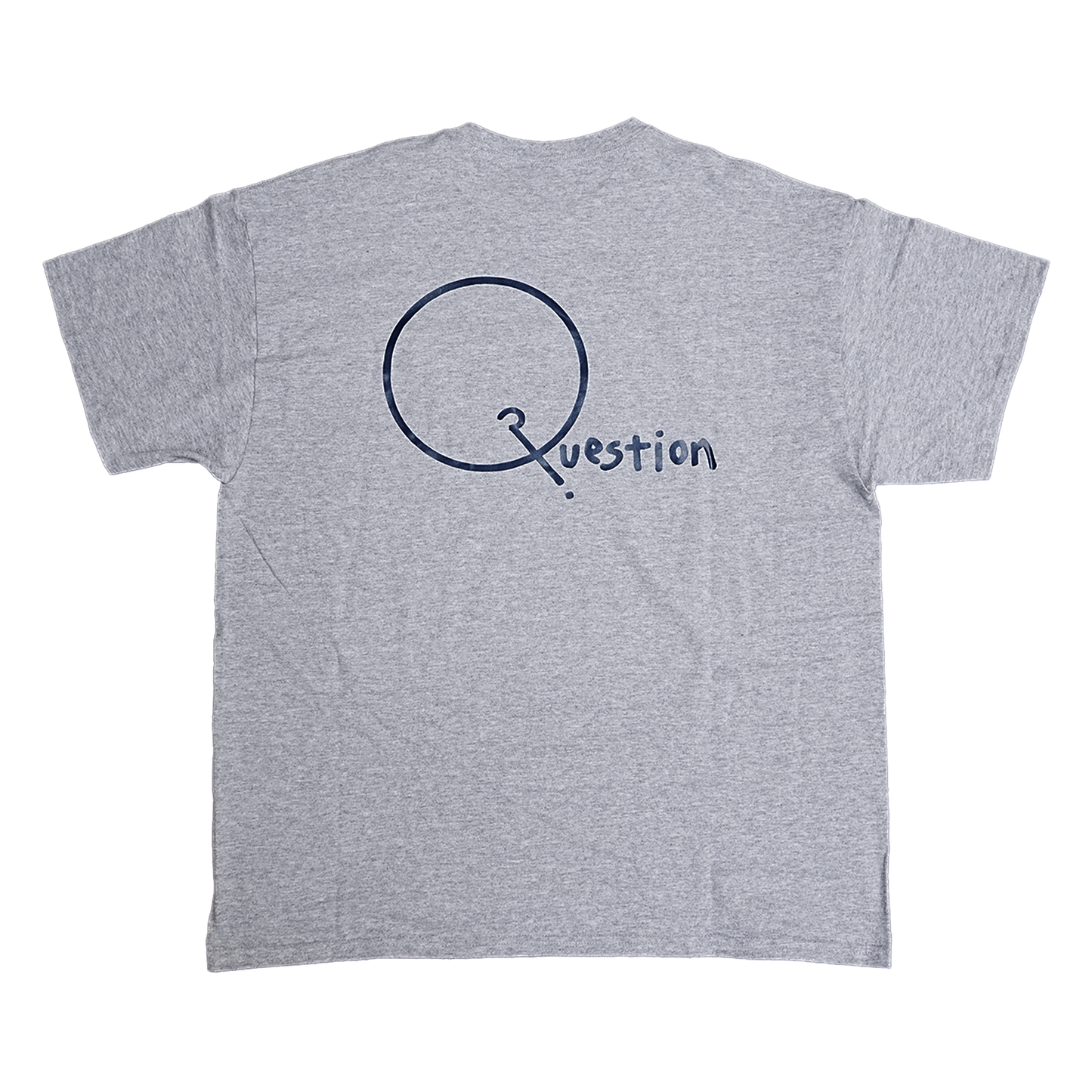 Question Logo Tee - Grey