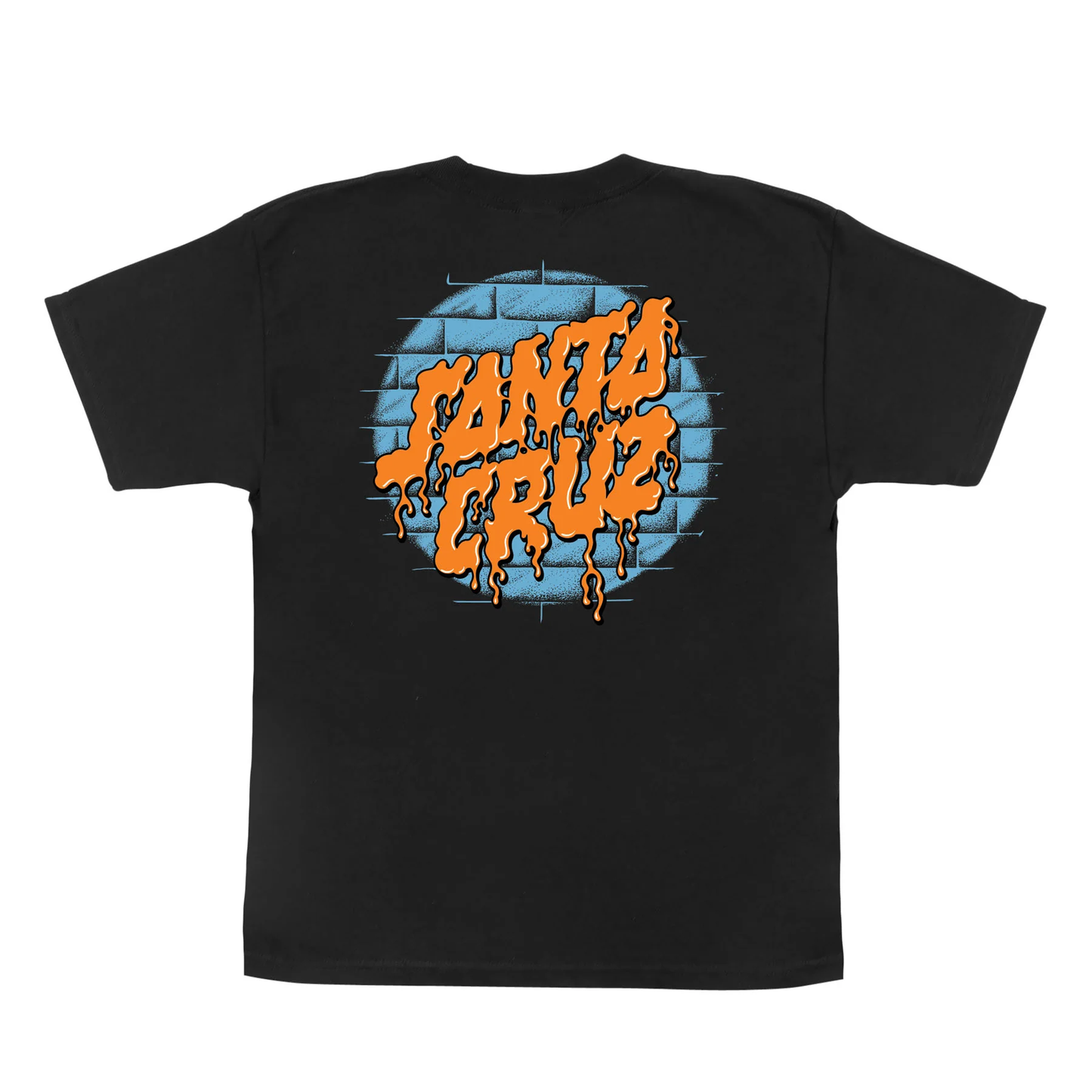 Santa Cruz Delfino Spotlight Dot Youth Tee - Black