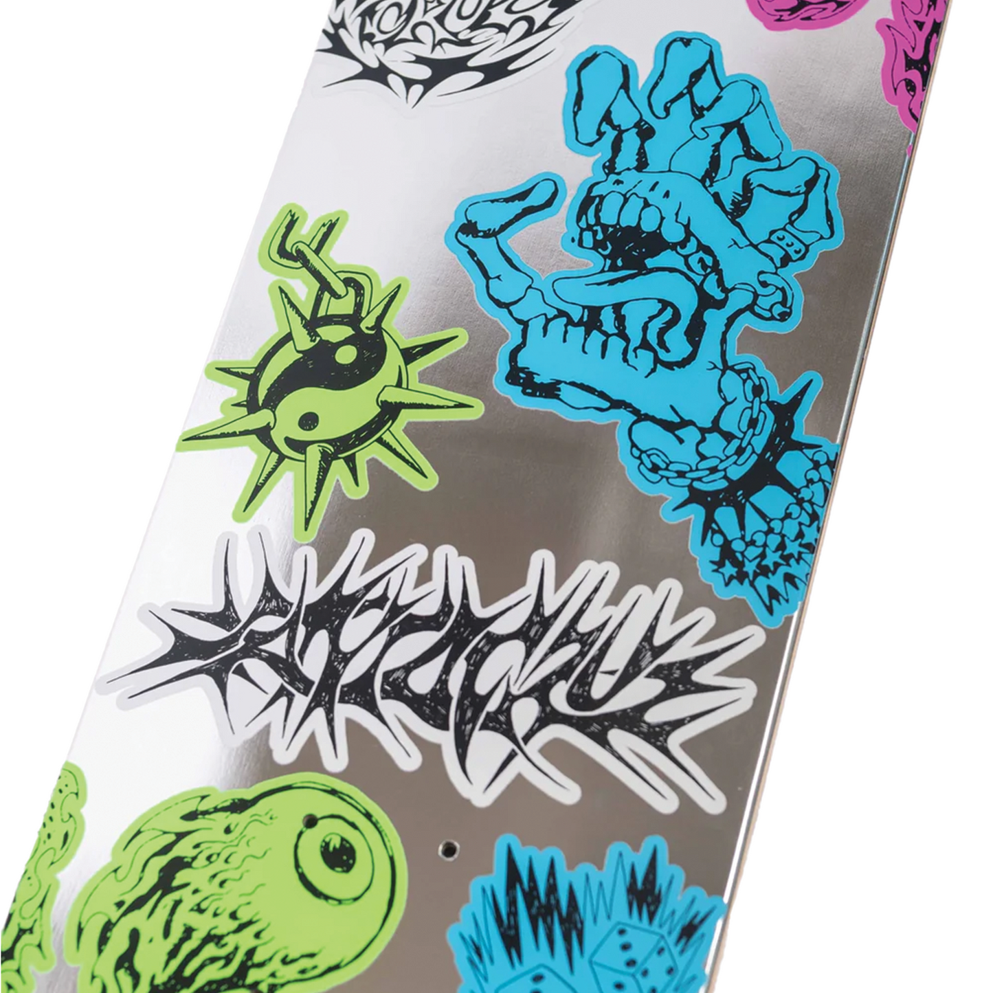 Santa Cruz Scribble Flash FeelBase Deck - 8.0