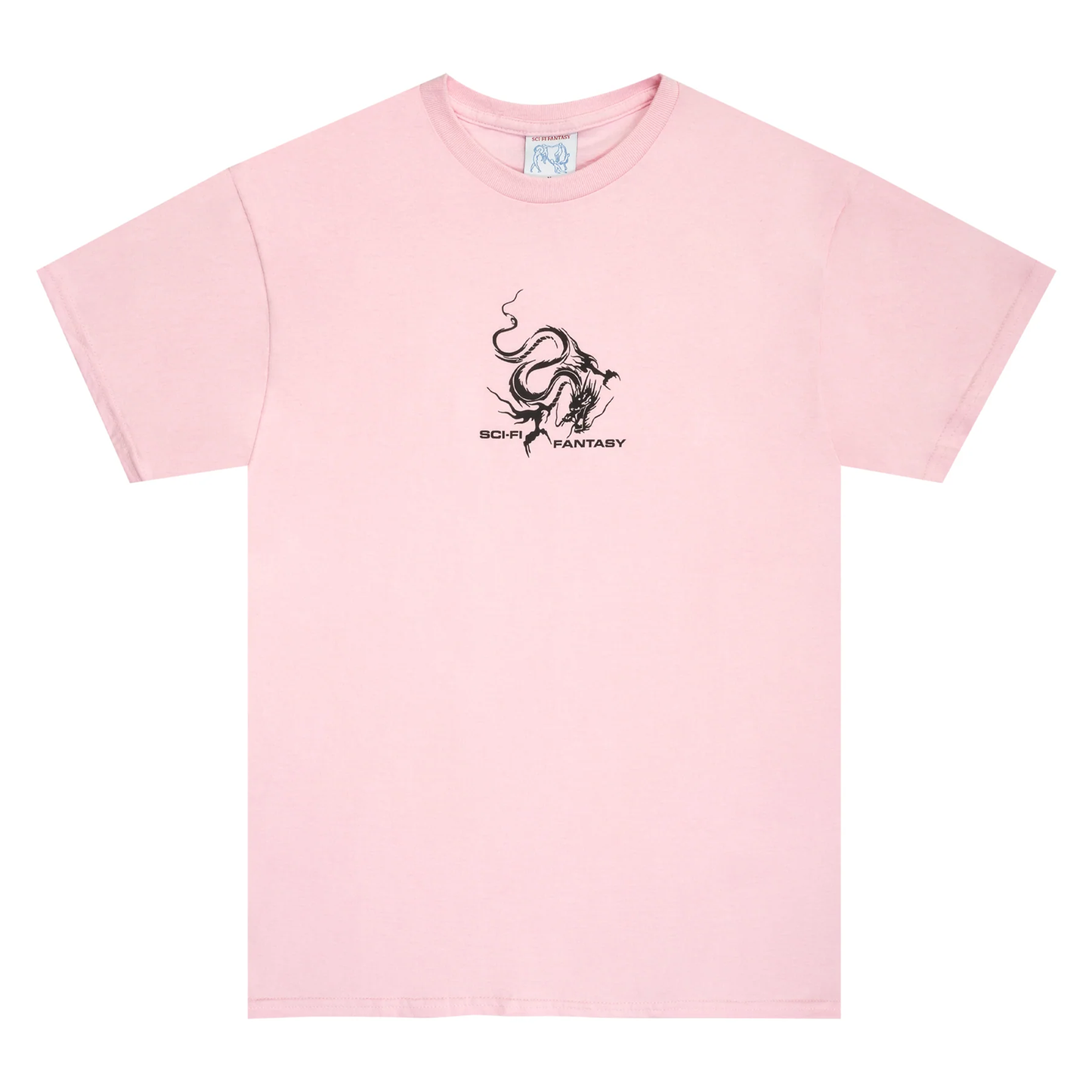 Sci-Fi Fantasy Dragon Tee - Light Pink