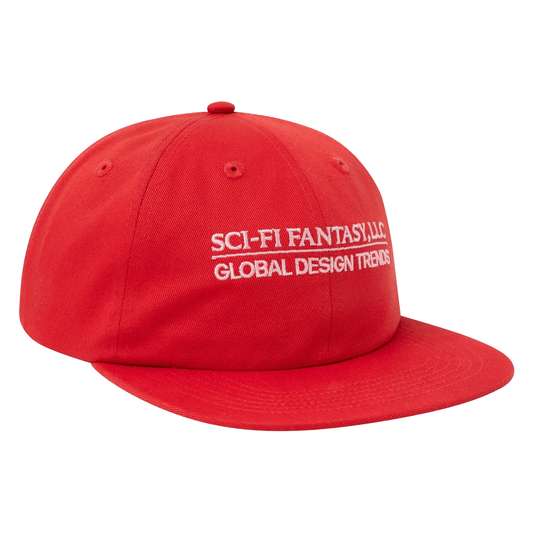 Sci-Fi Fantasy Global Design Trends Hat - Red