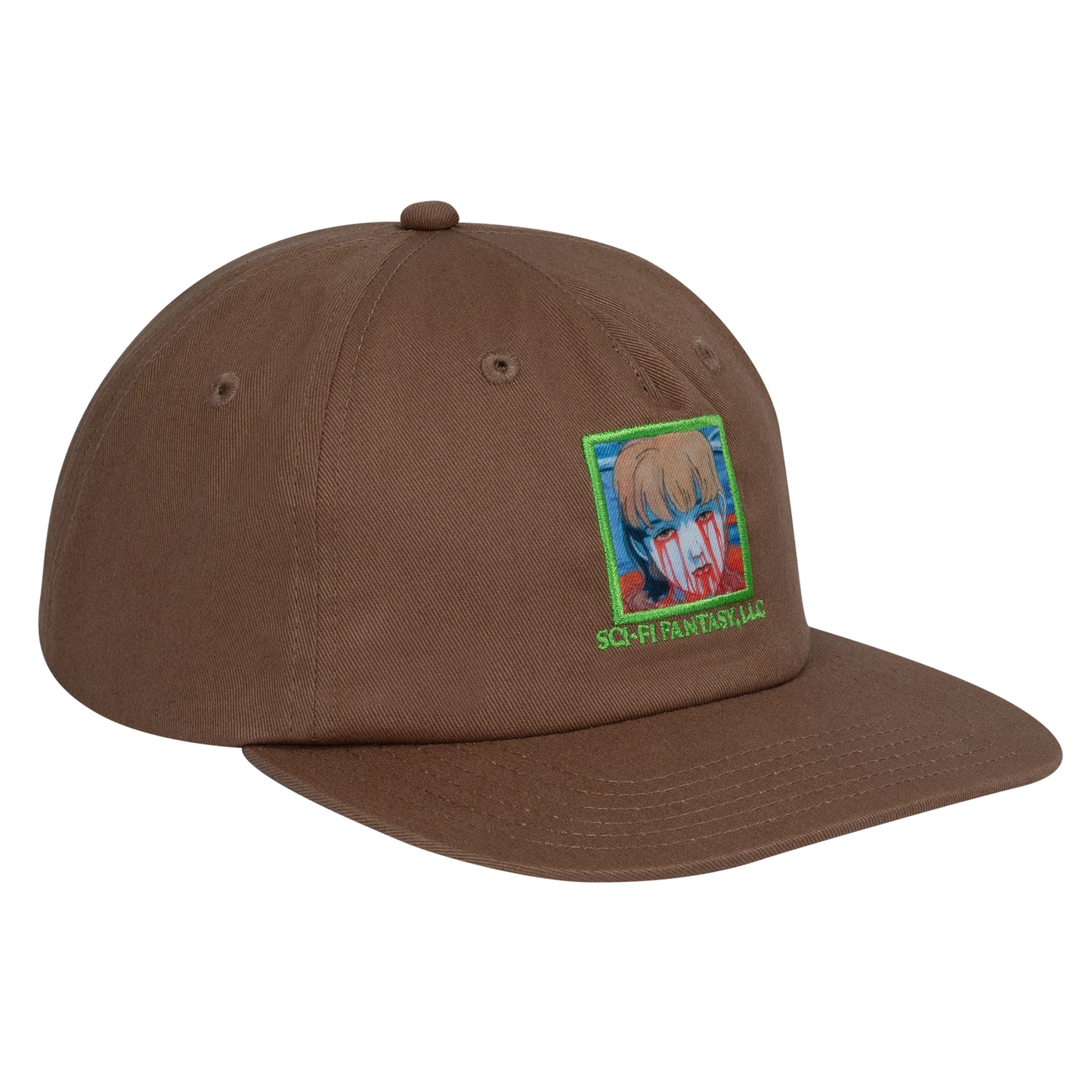 Sci-Fi Fantasy Leaking Eyes Hat - Brown