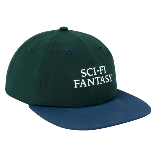 Sci-Fi Fantasy Logo Nylon Hat - Navy