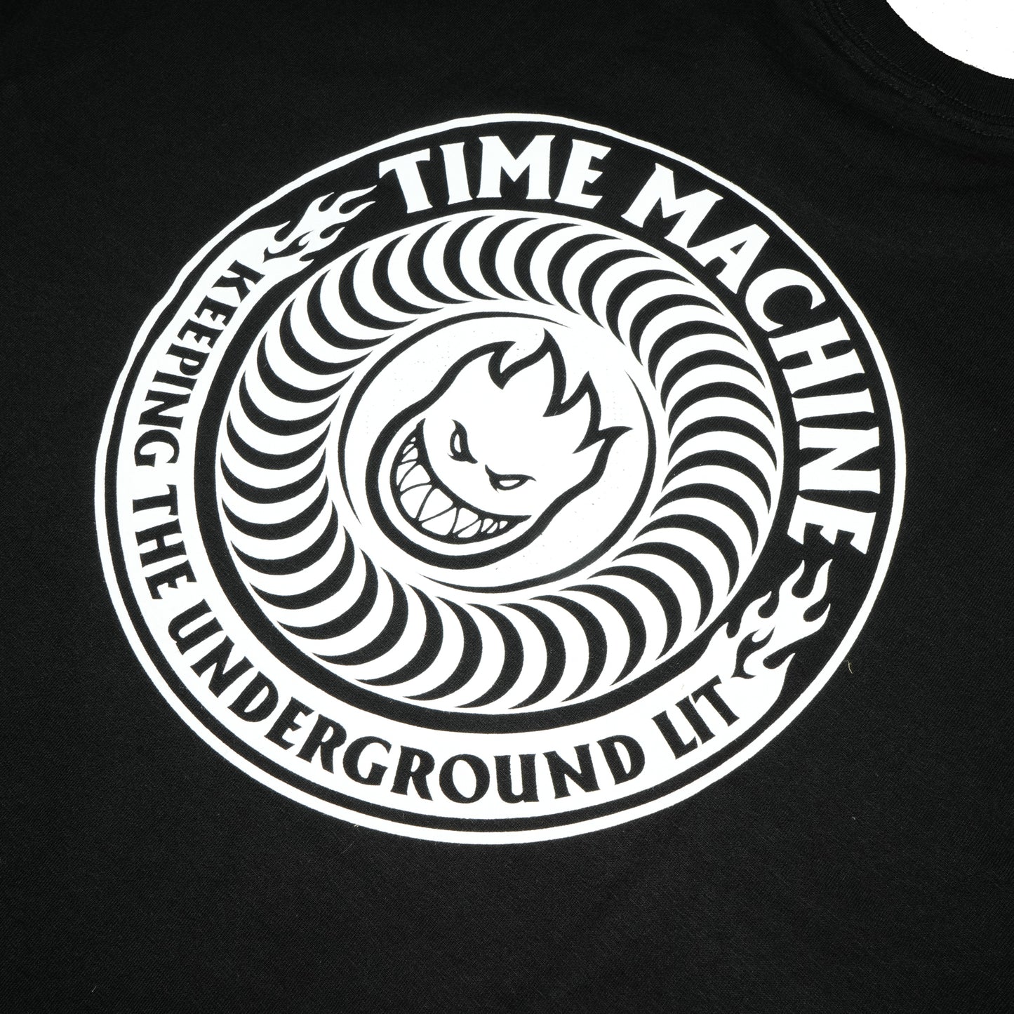 Spitfire x Time Machine Tee - Black