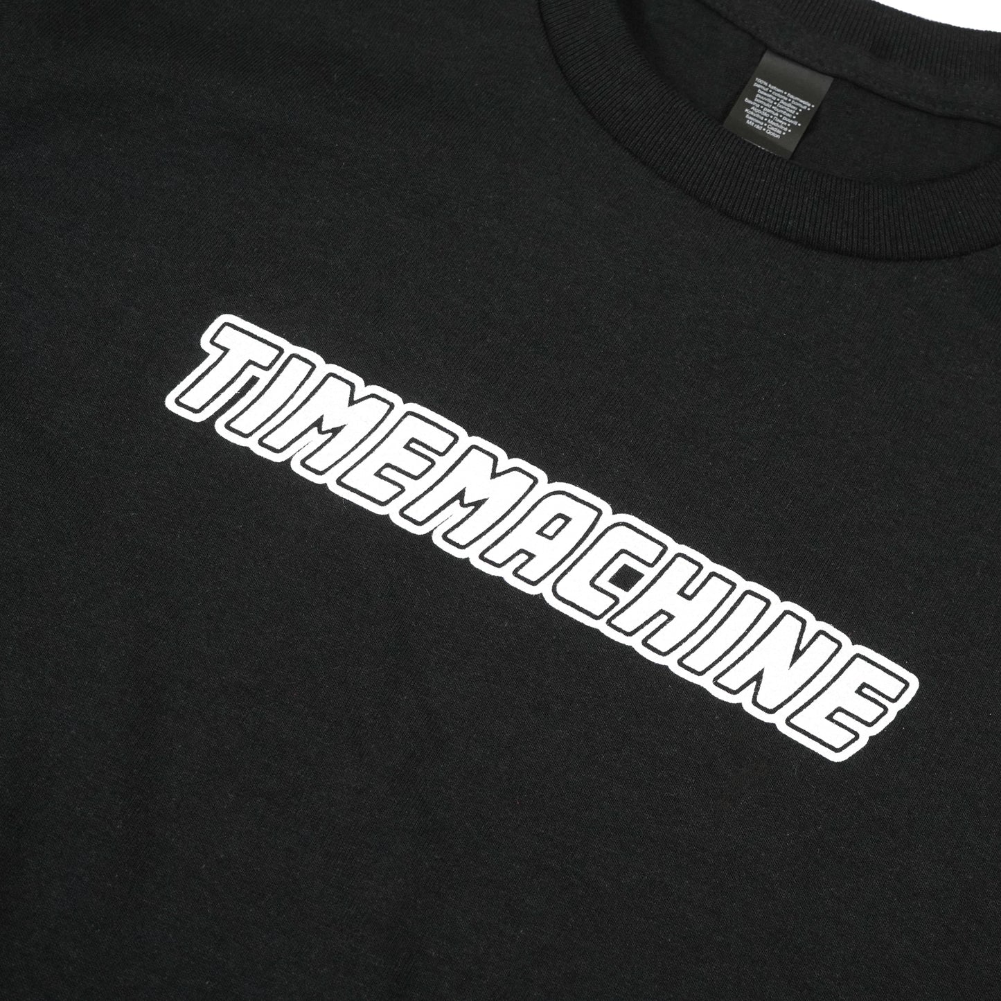 Time Machine Youth Logo Tee - Black