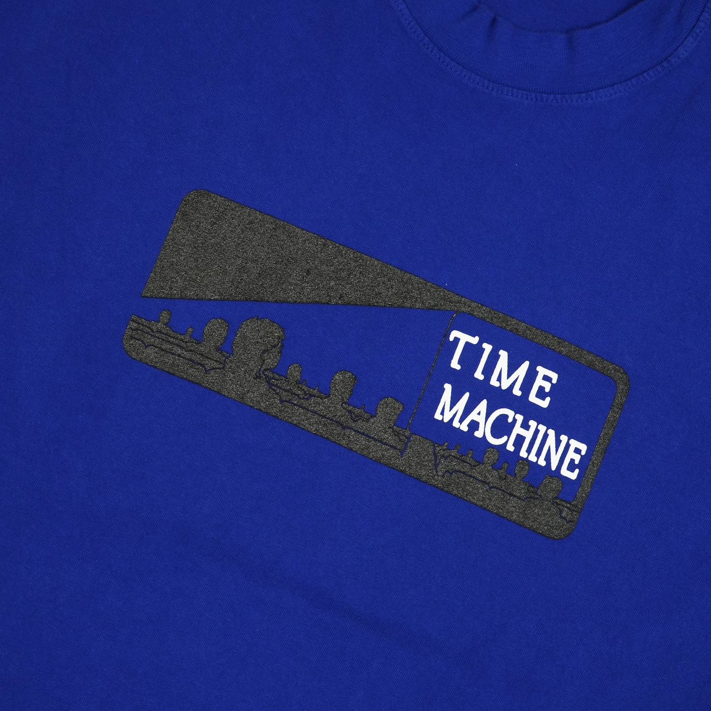 Time Machine Theater Tee - Cobalt Blue