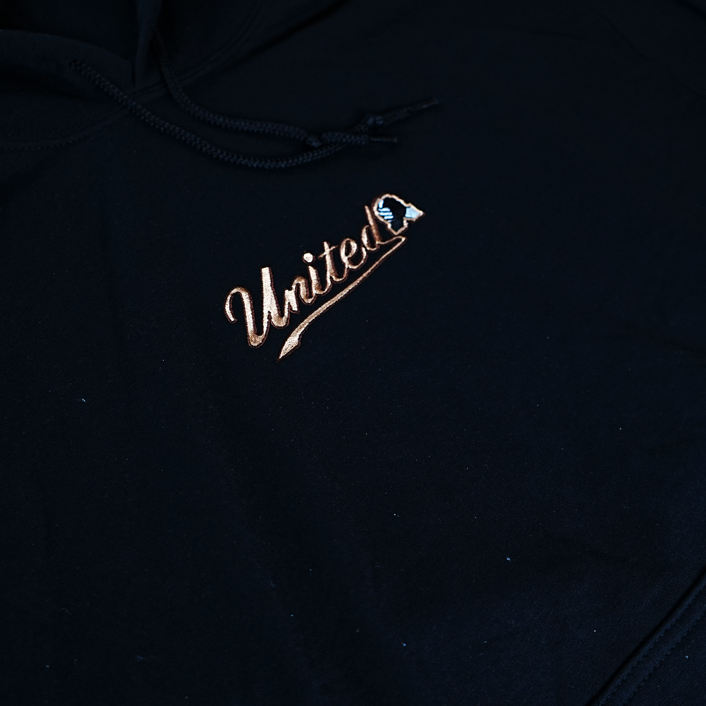 United Script Hoodie - Black