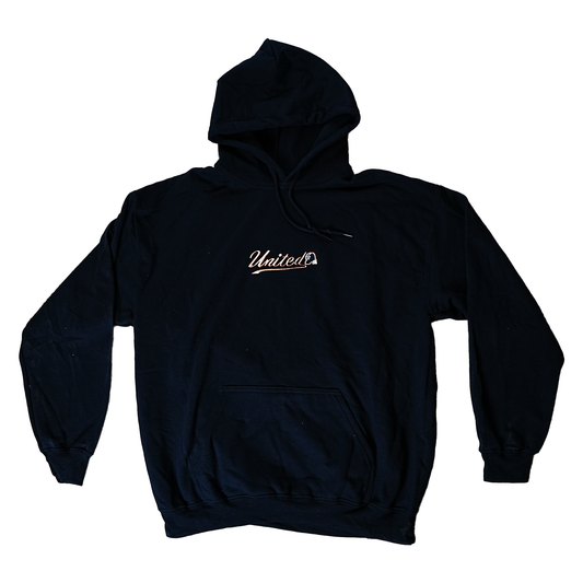 United Script Hoodie - Black