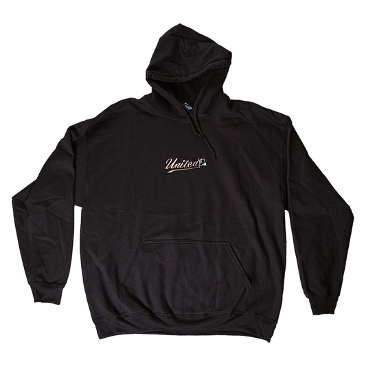 United Script Hoodie - Brown