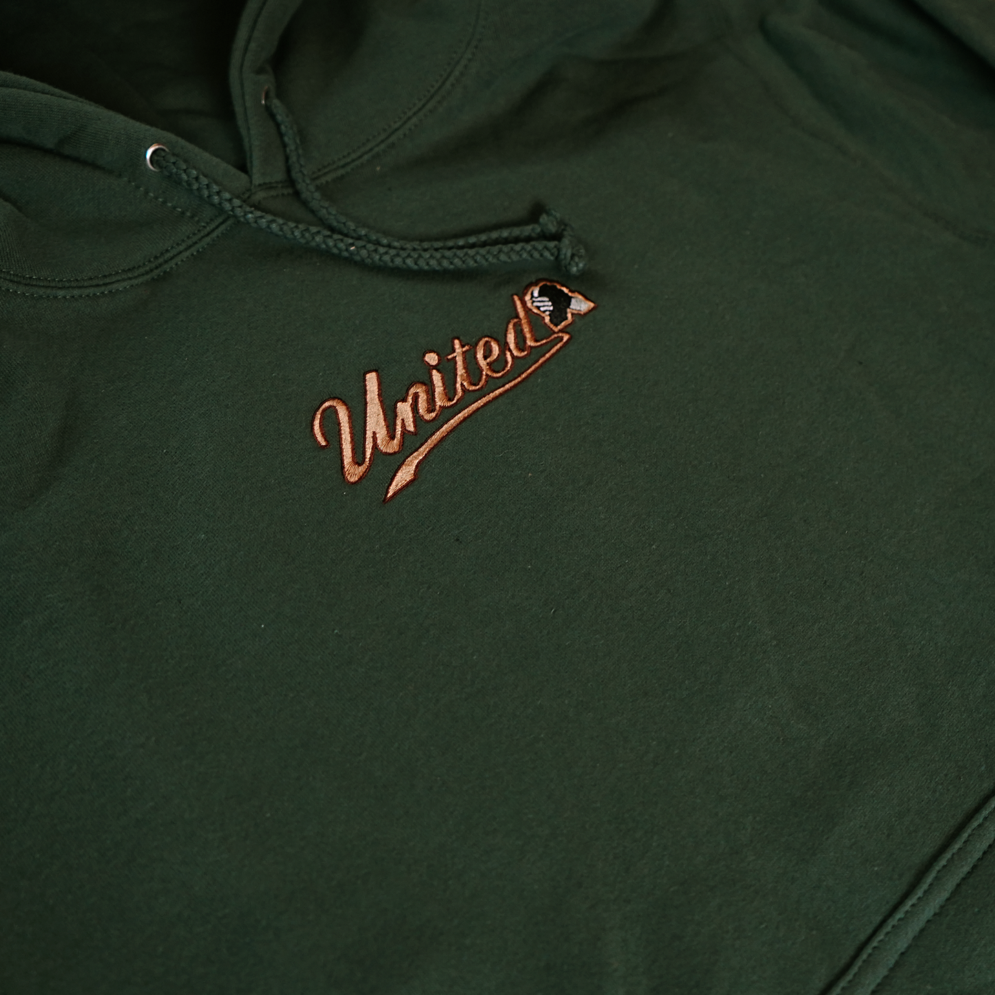 United Script Hoodie - Green