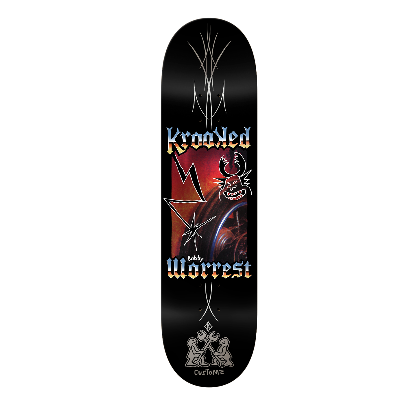 Krooked Worrest Chrome Zone Twin - 8.3