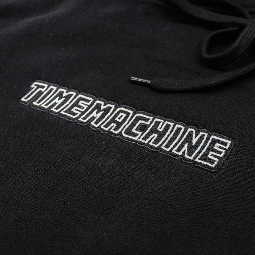 Time Machine Logo Hood-Black