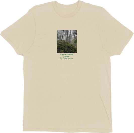 Sci-Fi Fantasy Forest Tee - Natural