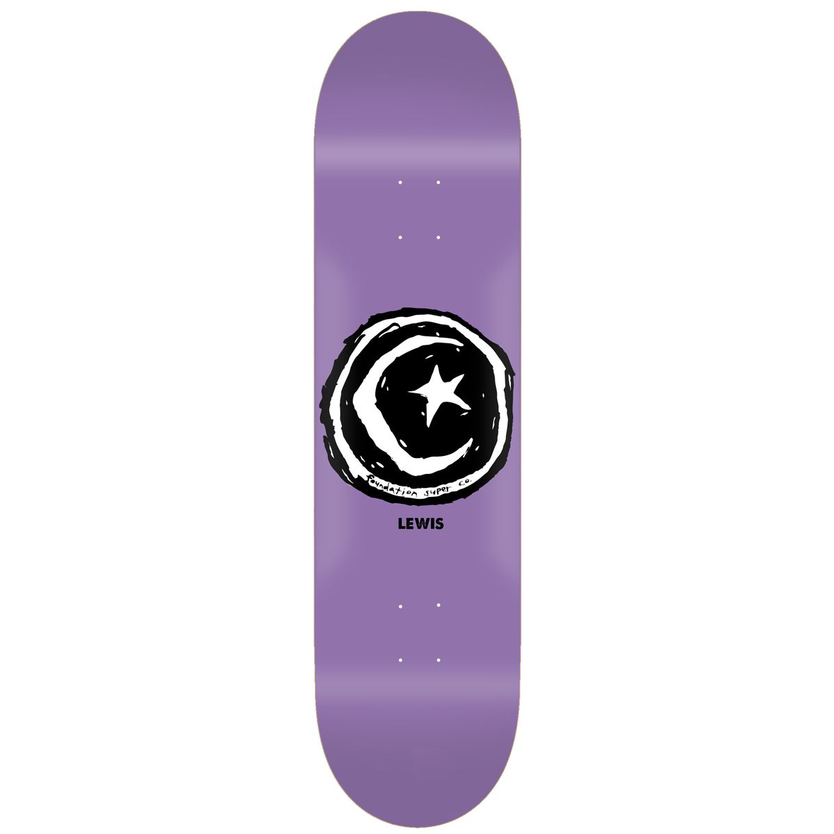 Foundation Lewis Star & Moon Deck - 8.5