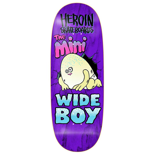 Heroin Mini Wide Boy Deck - 10.5