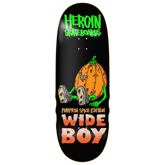 Heroin Pumpkin Spice Wide Boy Deck - 10.75
