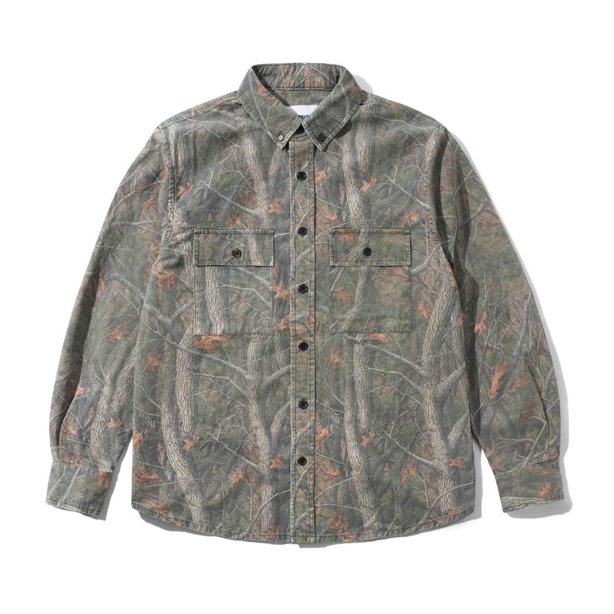 Butter Goods Yard Shirt - Forest Camo