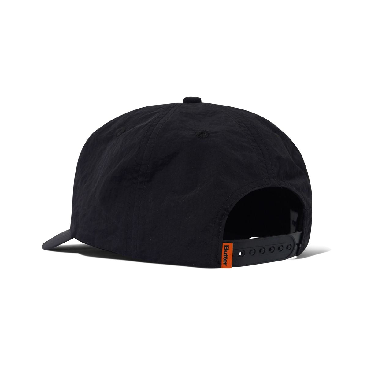 Butter Goods Warped 5 Panel Hat - Black