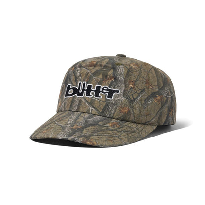 Butter Goods Warped 5 Panel Hat - Forest Camo